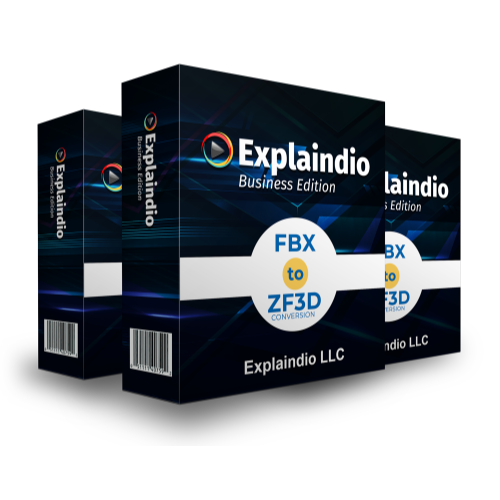 3D Object Converter for Explaindio